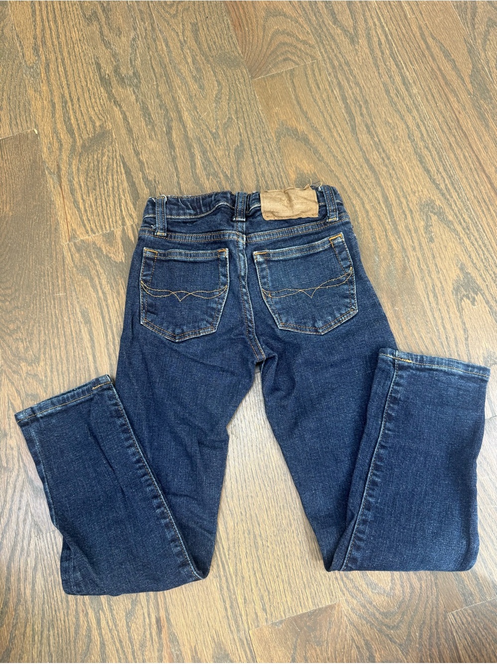 Classic Dark Blue boys Ralph Lauren Hampton straight Jeans - Slim Fit